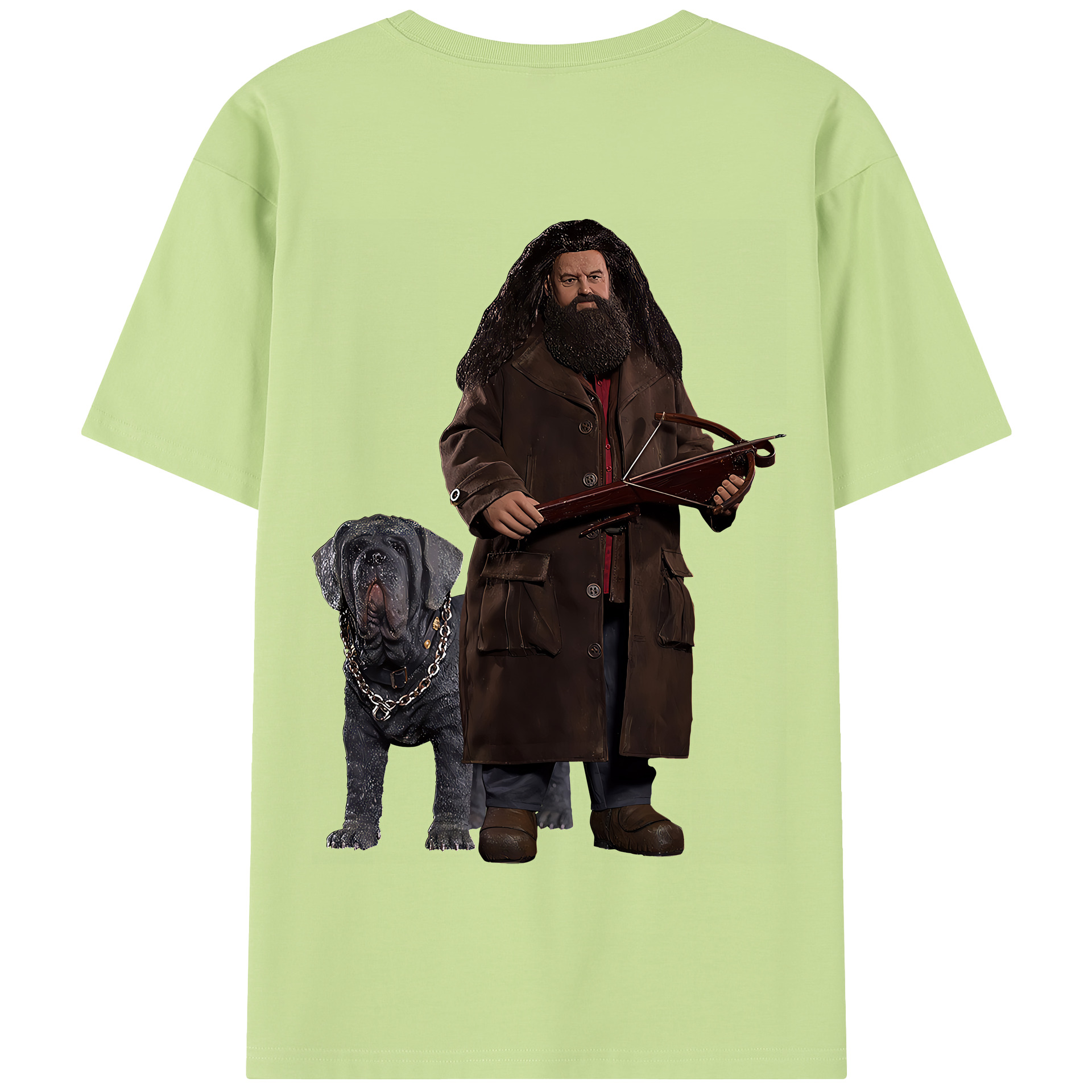 （画像用） Harry Potter ハリー・ポッターシリーズ 綿100％半袖Tシャツ（背面プリント）